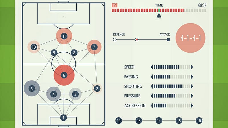 足球训练过程中的战术分析
